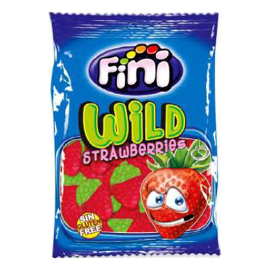 Fini Vilda Jordgubbar Påse - 80 gram