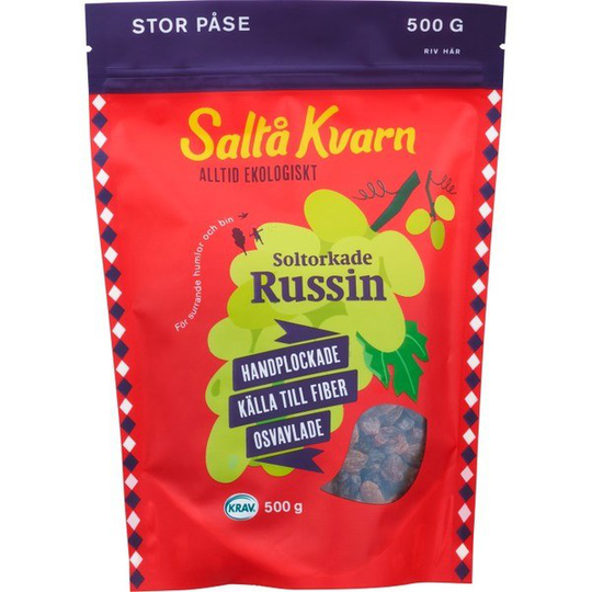 Saltå Kvarn Russin 500 g