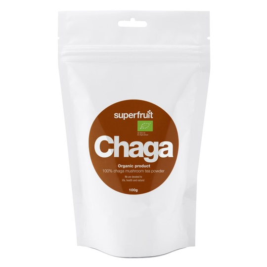 Superfruit Chaga Pulver EKO 100g