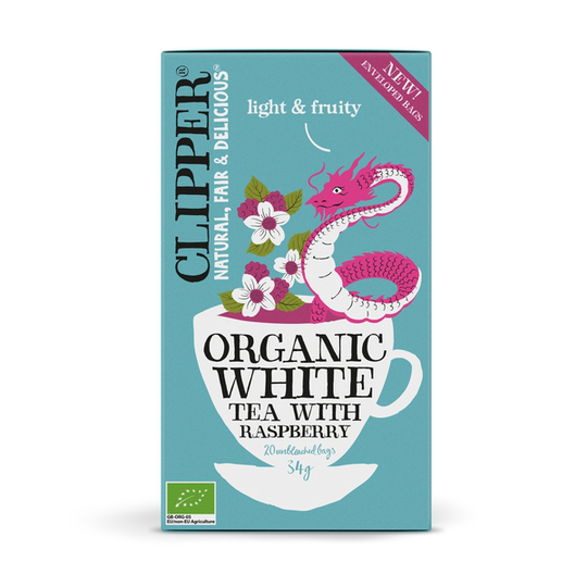 Clipper Tea Clipper Organic White Tea with Raspberry 20 st