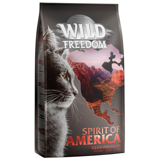 Ekonomipack: 3 x 2 kg Wild Freedom torrfoder - Spirit of America