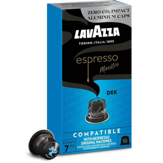 LAVAZZA Decaffeinato Koffeinfria Kaffekapslar 10 st