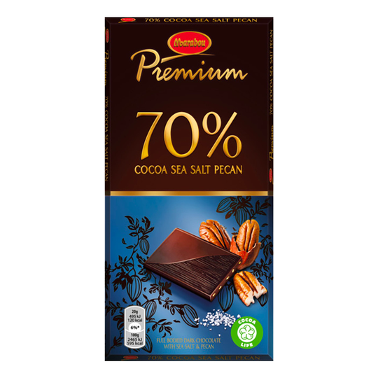 Marabou Premium Sea Salt Pecan - 100 gram
