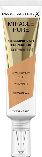 Max Factor Miracle Pure Foundation 70 Warm Sand