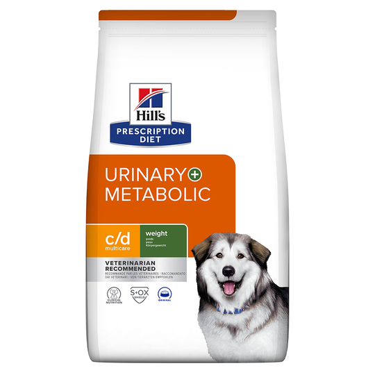 2 x 10 kg / 12 kg Hill's Prescription Diet till sparpris! - c/d Multicare Urinary + Metabolic (2 x 12kg)
