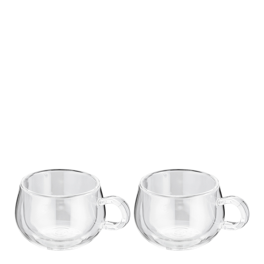 HORWOOD - Judge Cappuccinoglas dubbelsidig 25 cl 2-pack