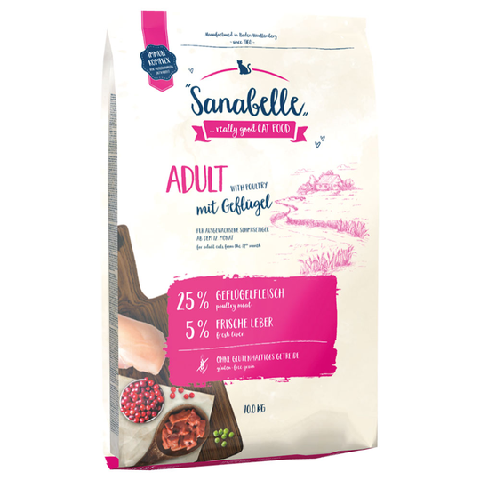 Sanabelle Adult with Poultry - 10 kg