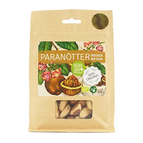 Mother Earth Paranötter, 250g ekologisk