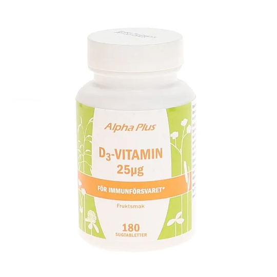 Alpha Plus D-Vitamin Sugtablett