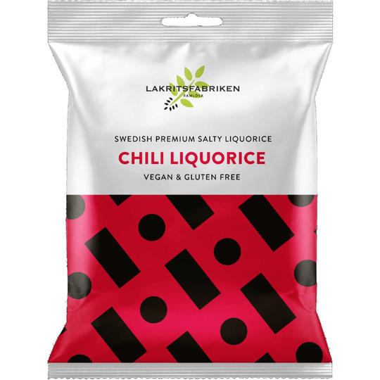 Lakritsfabriken Salt For The Wicked Chili Liquorice 100 g