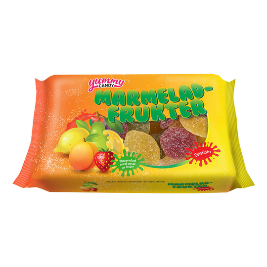 Marmeladfrukter Godis - 180 gram