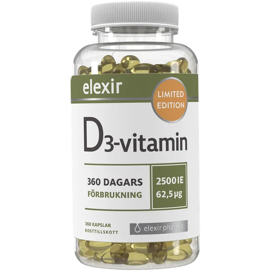 Elexir D-vitamin 2500IE