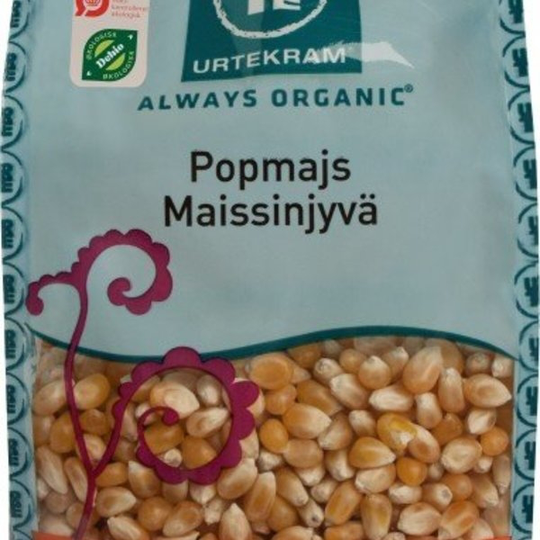 Urtekram Popcornmajs Eko 400 g