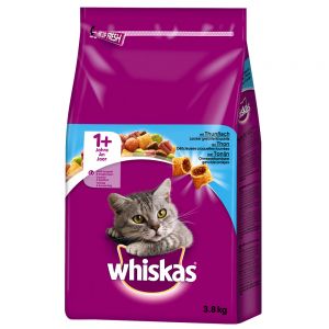Whiskas 1+ Tonfisk - 2 x 3,8 kg