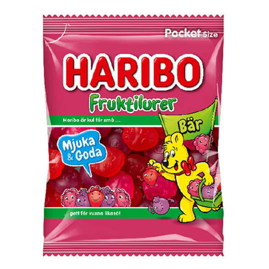 Haribo Fruktilurer Bär