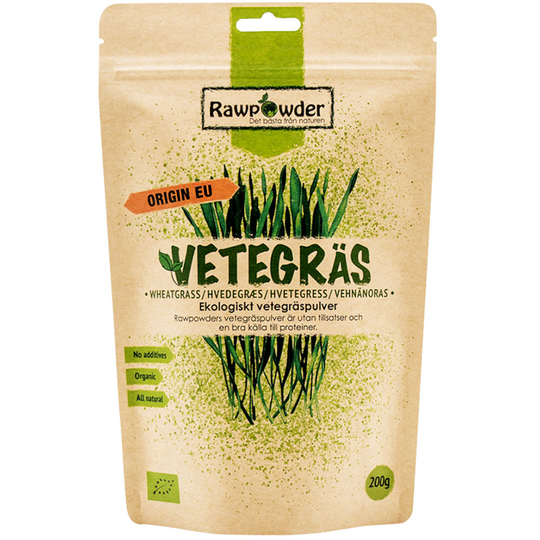 Rawpowder Vetegräspulver 250 g