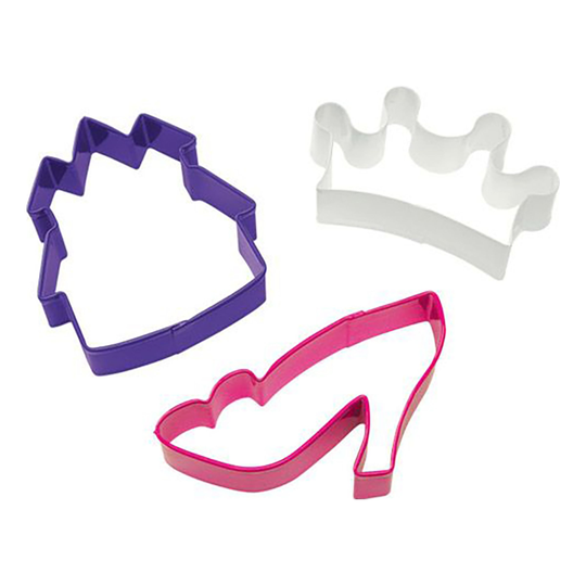 Wilton Kakformar Princess - 3-pack