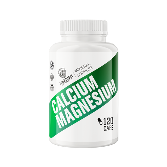 Swedish Supplements Calcium Magnesium 120 kapslar
