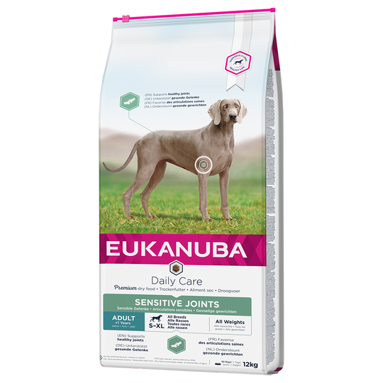 Eukanuba Daily Care Adult Sensitive Joints - Ekonomipack: 2 x 12 kg