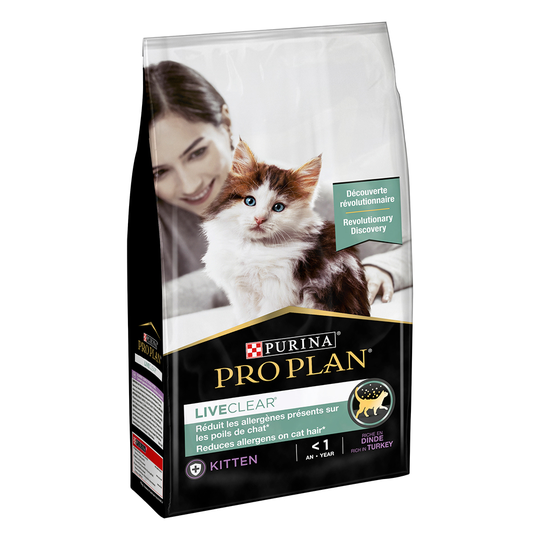 Pro Plan LiveClear Kitten Turkey - Ekonomipack: 2 x 1,4 kg