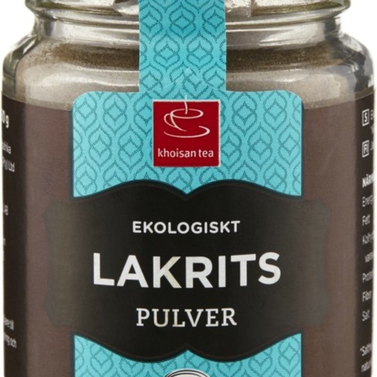 Khoisan Gourmet Lakritspulver EKO 50 g