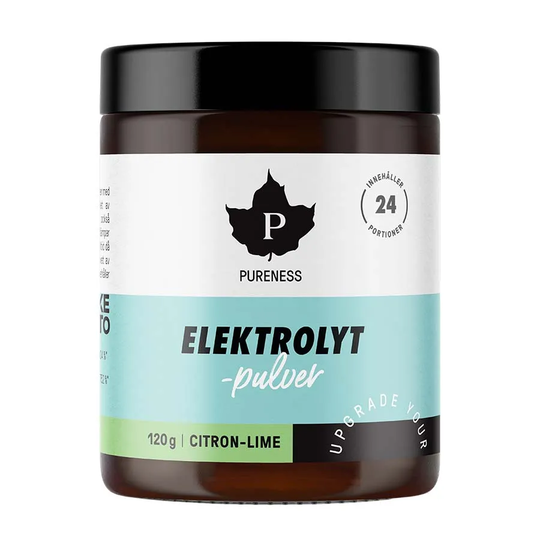 Pureness Elektrolytpulver Citron & Lime, 120g