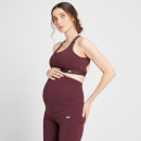 MP Women's Power Maternity/ Nursing Sports Bra - Vinröd - XS