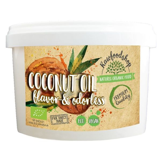 Rawfoodshop Kokosolja Smak och doftfri EKO 500 ml