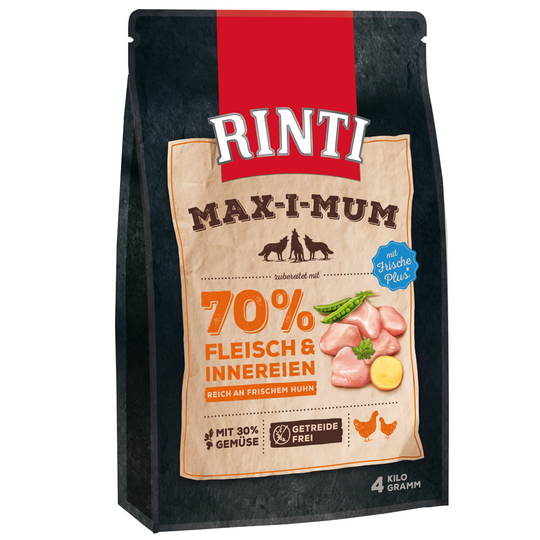 RINTI Max-i-mum Kyckling - 4 kg