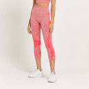 MP Women's Curve High Waisted 3/4 Leggings - Röd - XXS