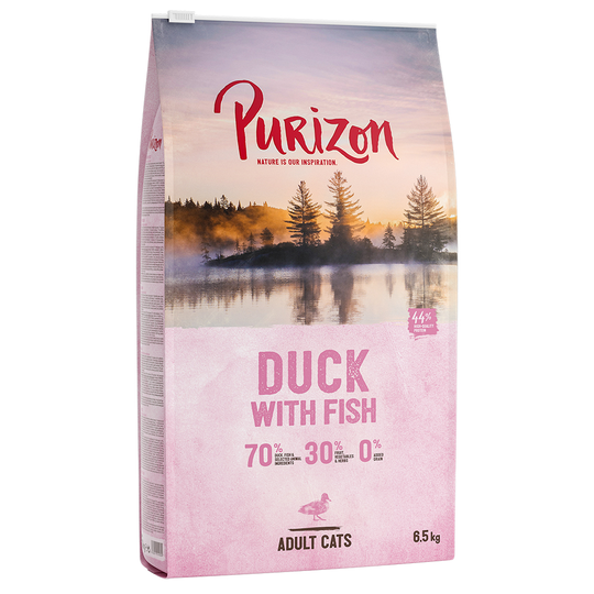 Purizon Adult Duck & Fish - Ekonomipack: 2 x 6,5 kg