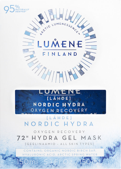 Lumene Nordic Hydra Oxygen 72h Recovery Gel Mask 150 ml