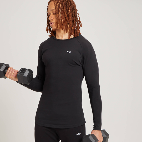 MP Form Long Sleeve Top för män - Svart - XS
