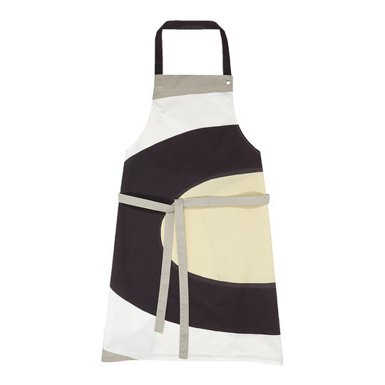 Marimekko - Melooni Förkläde Grå/Vit/Beige