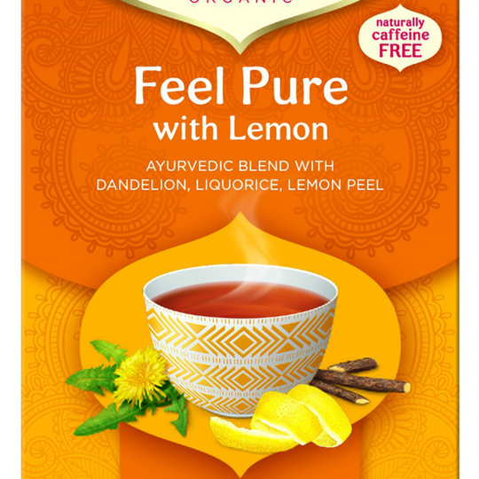 YogiTea Feel Pure with lemon 17 tepåsar