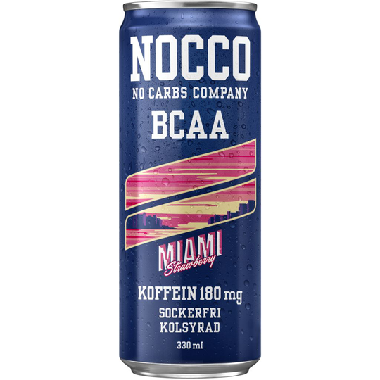 NOCCO Miami Strawberry 330 ml