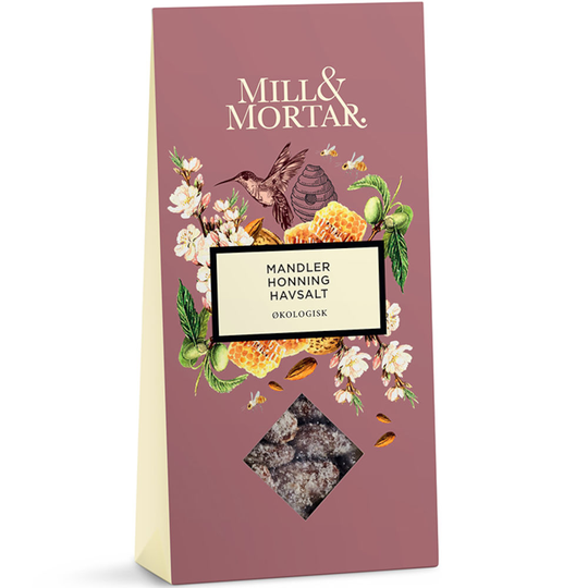 Mill & Mortar Mandlar Honung & Havssalt 100g