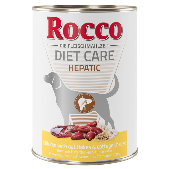 Rocco Diet Care Hepatic Chicken, Oatmeal & Cottage Cheese 400 g - 24 x 400 g