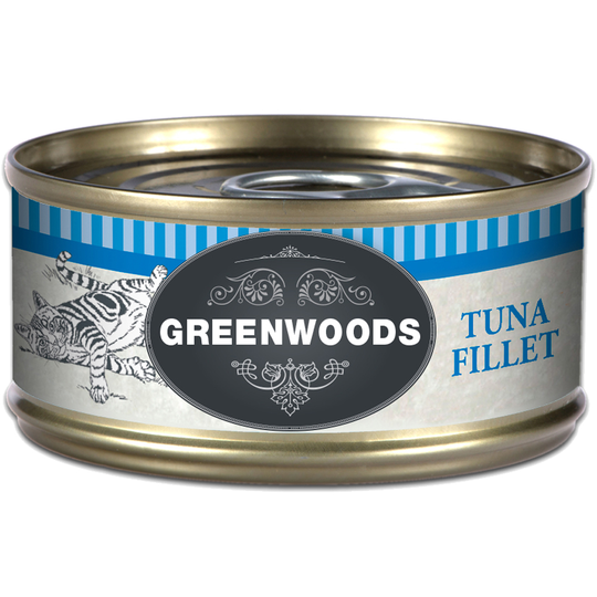 Ekonomipack: 48 x 70 g Greenwoods Adult våtfoder - Tuna