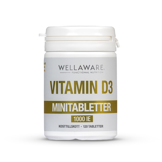 WellAware D3 Tabletter 1000IE 120 st