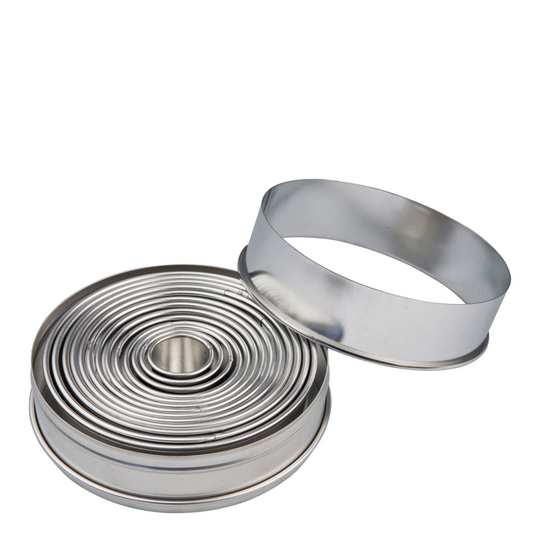 Patisse - Kakmått Ringar 2,5-11,5 cm