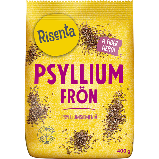 Risenta Psylliumfrön 400 g