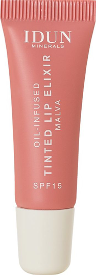IDUN Minerals Oil-Infused Tinted Lip Elixir Malva 8 ml