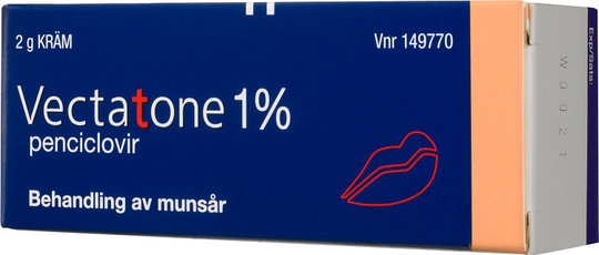 Vectatone Kräm 1% Tub, 2g (utan applikatorer)