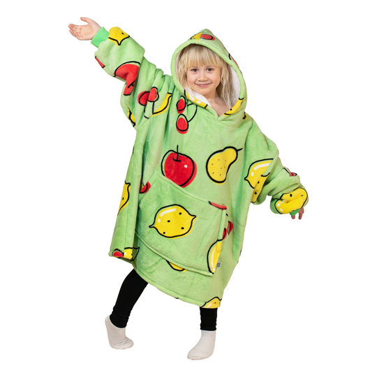 Frukt MegaHoodie för Barn - One size