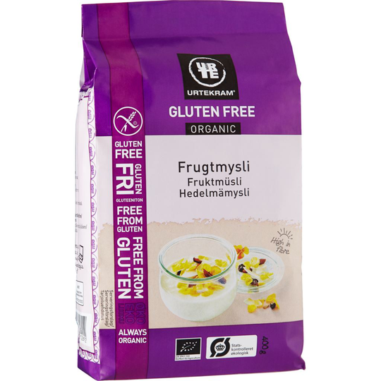 Urtekram Food Glutenfri Fruktmüsli EKO 400 g