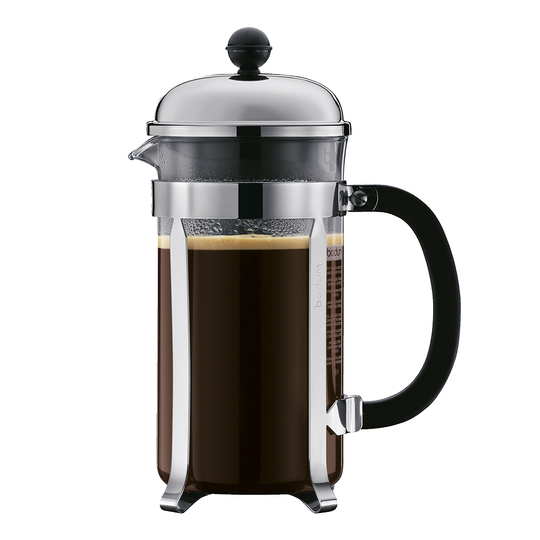 Bodum - Chambord Kaffepress 1 L 8 koppar Krom