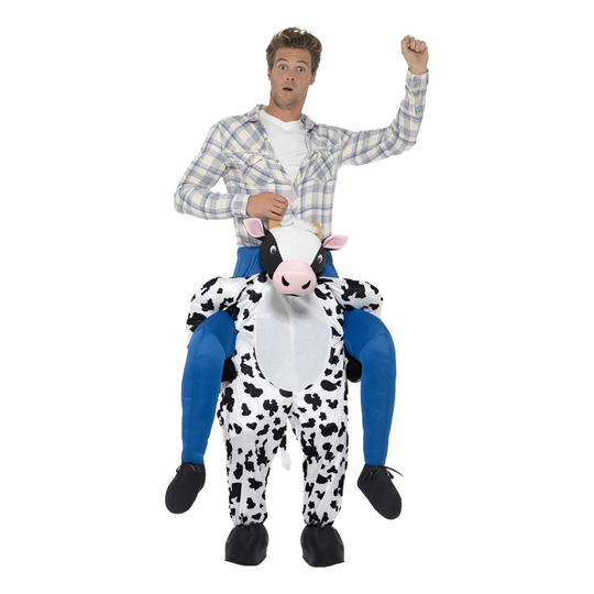 Bärande Ko Maskeraddräkt - One size