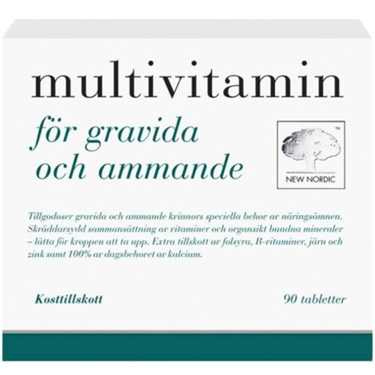 New Nordic Multivitamin För Gravida & Ammande 90 tabletter