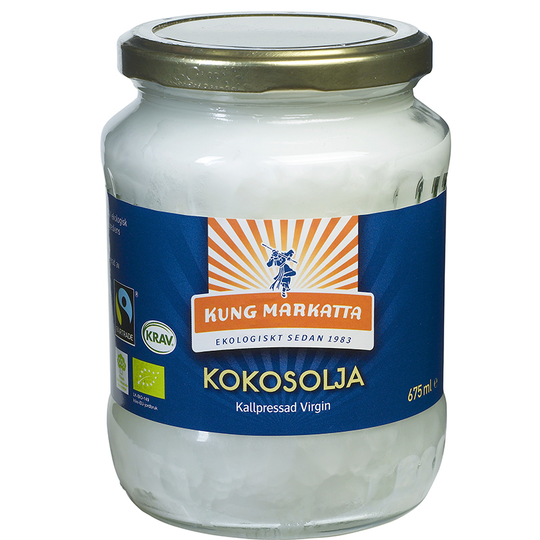 Kung Markatta Kokosolja Virgin Krav FT 675 ml